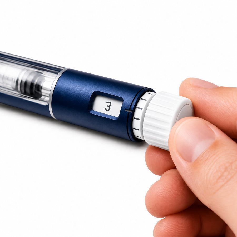 Dialling the dose on the peptide pen